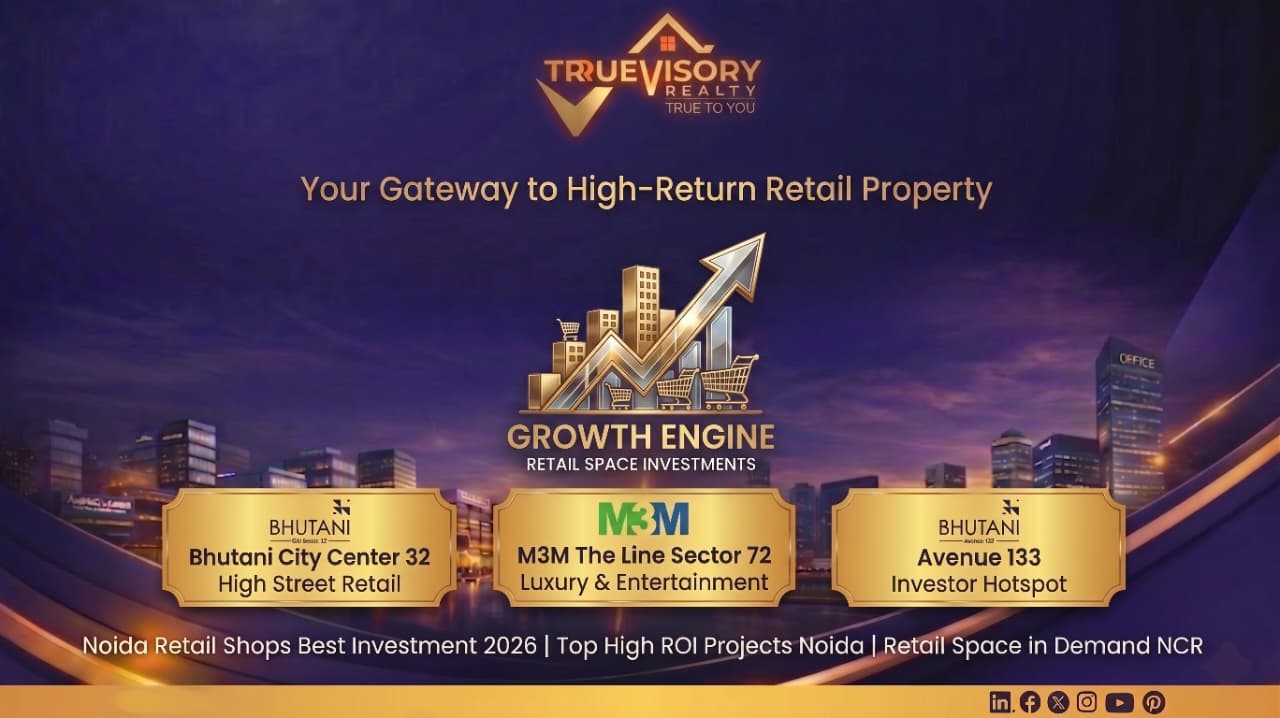 Why Investing in Retail Shops in Noida is a Goldmine: Top Projects with High ROI in 2026